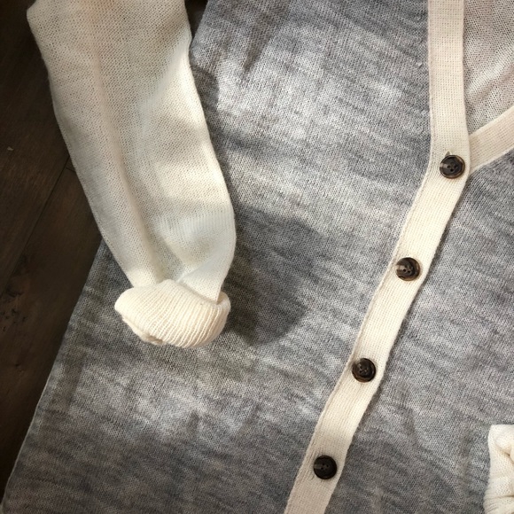 J. Crew Color Block Sweater Cardigan - Picture 2 of 4